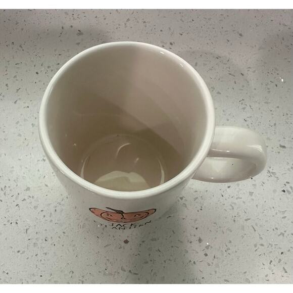 RAE DUNN Coffee Tea Mug Jack O’lantern Pumpkin Artisan Collection by Magenta - Picture 2 of 3